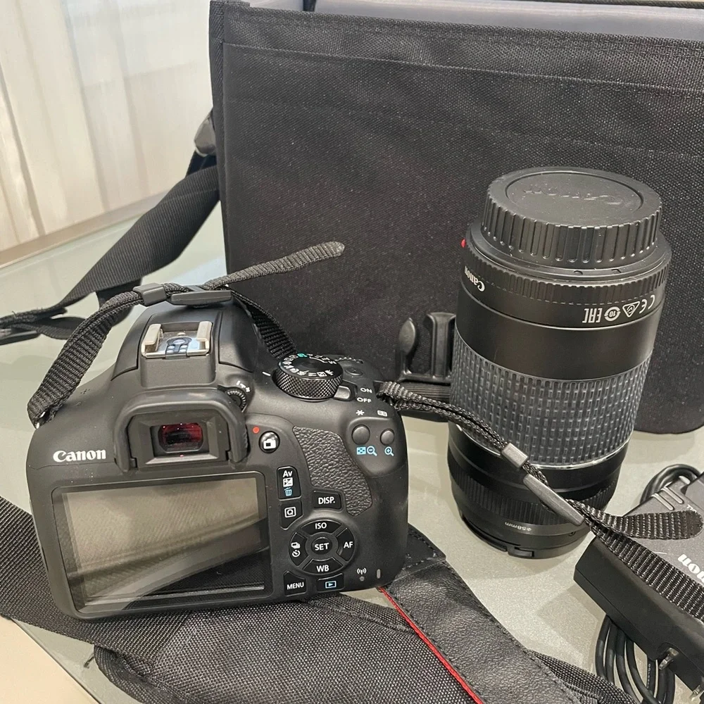Canon EOS Rebel T6 DSLR Camera